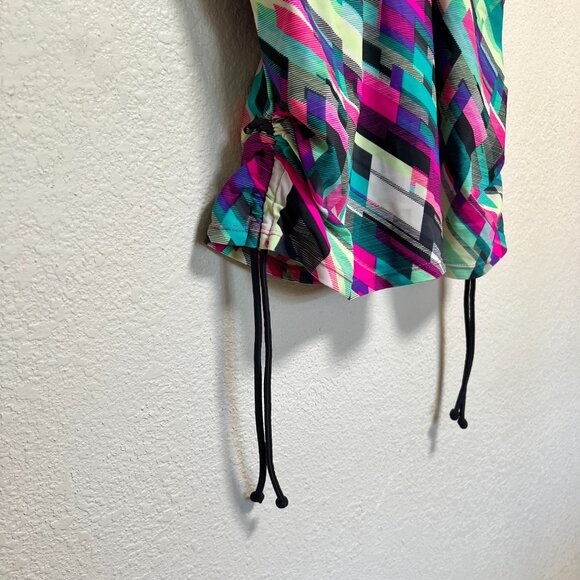 Free Country Tankini Top (XL) and Board Short (L) 2 Piece Swim Set - Picture 6 of 14